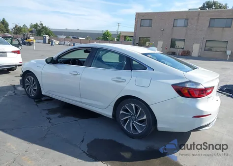 2020 Honda Insight Touring z USA, uszkodzony, nr VIN 19XZE4F91LE005631